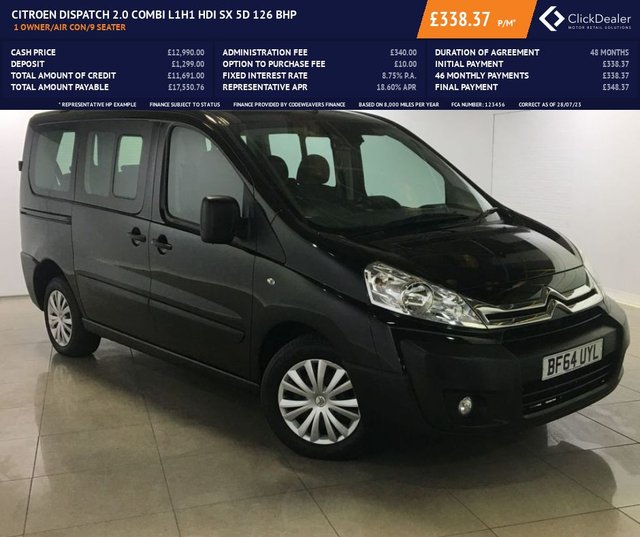 View our CITROEN DISPATCH