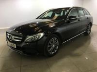 USED 2015 15 MERCEDES-BENZ C CLASS 2.1 C220 BLUETEC SPORT 5d  1 Owner/Sat Nav/Black Leather