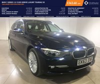 USED 2013 63 BMW 3 SERIES 2.0 320D XDRIVE LUXURY TOURING 5d One Owner From New/Huge Spec