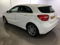 USED 2014 64 MERCEDES-BENZ A-CLASS 1.5 A180 CDI BLUEEFFICIENCY SPORT 5d 109 BHP PAN ROOF / WHITE