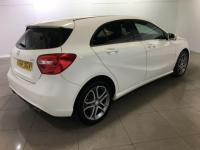 USED 2014 64 MERCEDES-BENZ A-CLASS 1.5 A180 CDI BLUEEFFICIENCY SPORT 5d 109 BHP PAN ROOF / WHITE