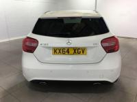 USED 2014 64 MERCEDES-BENZ A-CLASS 1.5 A180 CDI BLUEEFFICIENCY SPORT 5d 109 BHP PAN ROOF / WHITE