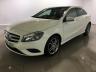 USED 2014 64 MERCEDES-BENZ A-CLASS 1.5 A180 CDI BLUEEFFICIENCY SPORT 5d 109 BHP PAN ROOF / WHITE