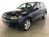 USED 2012 12 VOLKSWAGEN TOUAREG 3.0 V6 SE TDI BLUEMOTION TECHNOLOGY 5d Sat Nav/Black Leather