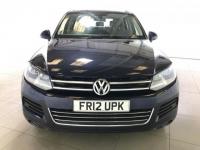 USED 2012 12 VOLKSWAGEN TOUAREG 3.0 V6 SE TDI BLUEMOTION TECHNOLOGY 5d Sat Nav/Black Leather