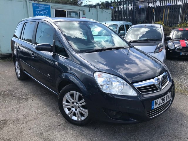 2009 09 Vauxhall Zafira 1.6 DESIGN 16V 5d 105 BHP