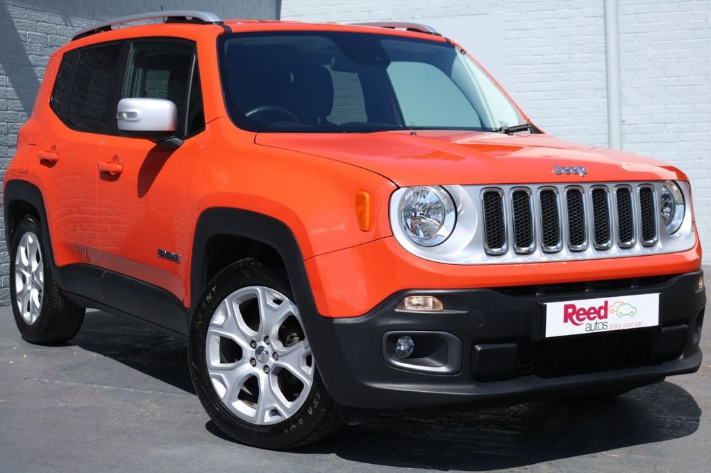 2016 65 JEEP RENEGADE 1.6 M-JET LIMITED 5d 118 BHP