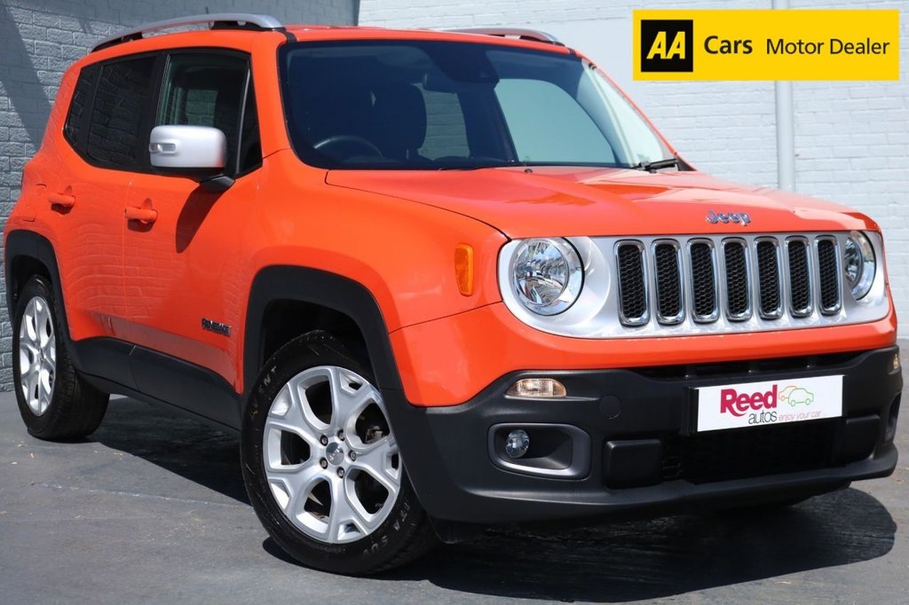 2016 65 JEEP RENEGADE 1.6 M-JET LIMITED 5d 118 BHP