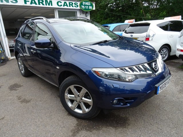 2009 09 Nissan Murano 3.5 V6 5d AUTOMATIC 252 BHP FOUR WHEEL DRIVE