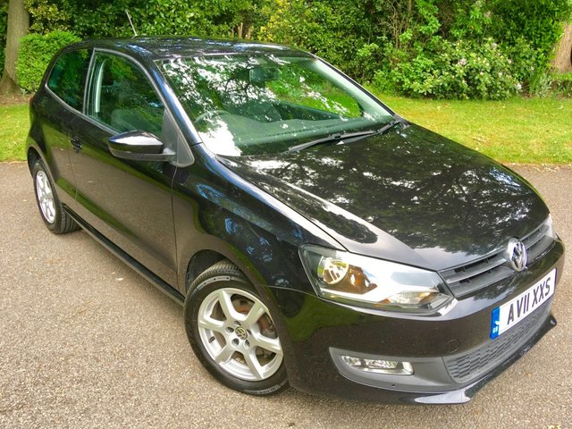 2011 11 Volkswagen Polo 1.2 MODA A/C 3d 60 BHP SATNAV/BLUETOOTH/AUX-IN