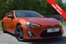 USED 2014 64 TOYOTA GT86 2.0 D-4S 2d 197 BHP FULL TOYOTA MAIN DEALER SERVICE HISTORY! 4 TOYOTA SERVICES COVER JUST 27K! SUPERB EXAMPLE PRESENTED IN HOT LAVA ORANGE! SAT NAV! HEATED SEATS! SUPERB CAR!