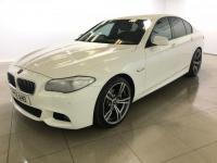 USED 2011 11 BMW 5 SERIES 2.0 520D M SPORT 4d Black Leather/20" Alloy Wheels