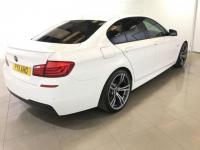 USED 2011 11 BMW 5 SERIES 2.0 520D M SPORT 4d Black Leather/20" Alloy Wheels