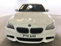 USED 2011 11 BMW 5 SERIES 2.0 520D M SPORT 4d Black Leather/20" Alloy Wheels