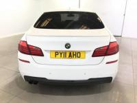 USED 2011 11 BMW 5 SERIES 2.0 520D M SPORT 4d Black Leather/20" Alloy Wheels