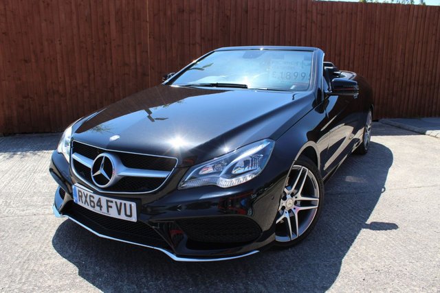 2014 64 Mercedes-Benz E Class 2.1 E220 AMG Sport Convertible