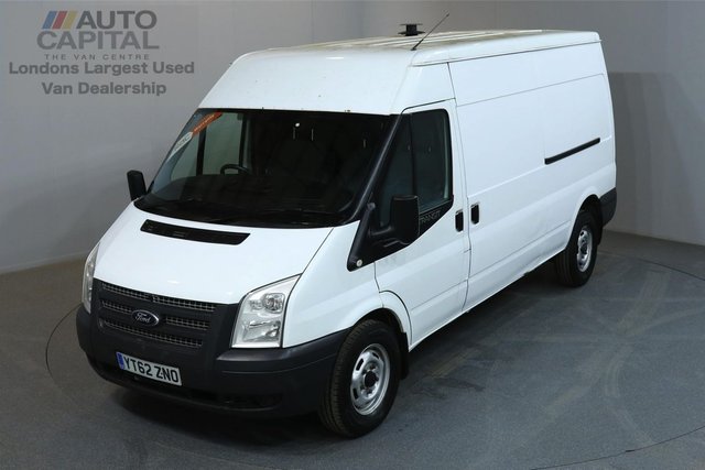 2012 62 FORD TRANSIT 2.2 350 124 BHP L3 H2 LWB MEDIUM ROOF A/C