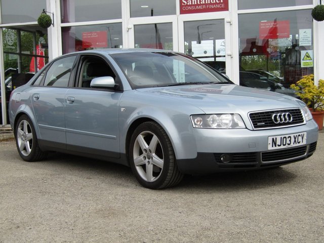 2003 03 Audi A4 1.8 T QUATTRO SPORT 4d 161 BHP