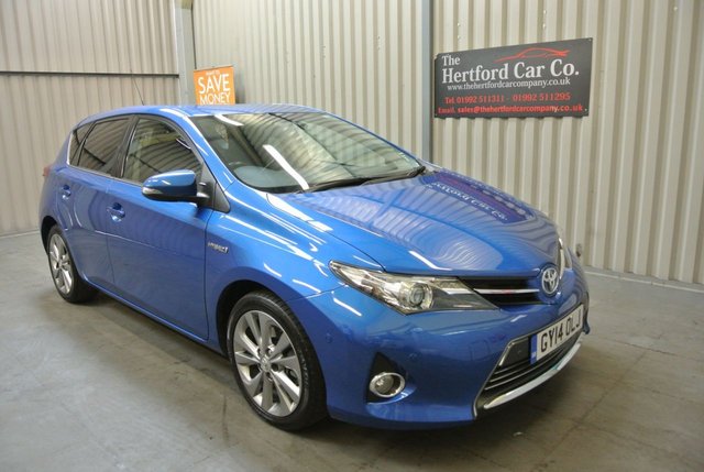 2014 14 Toyota Auris 1.8 EXCEL VVT-I 5d AUTO 99 BHP