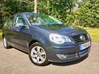 USED 2008 08 VOLKSWAGEN POLO 1.2 MATCH 5d 59 BHP/AIRCON/ALLOYS/X4 AIRBAGS/EXTENSIVE SERVICE HISTORY/X2 NEW TYRES BEAUTIFULLY KEPT WITH LAST SERVICED @59,400 MILES,,LOOKERS GUILDFORD,,,MORE POLO'S AVAILABLE GO TO BENCLARKAUTOMOBILES.CO.UK--