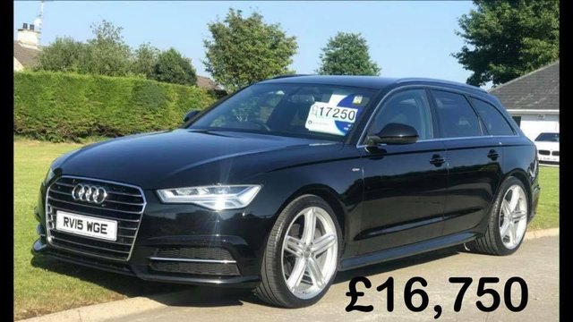 2015 15 Audi A6 2.0 AVANT TDI ULTRA S LINE 5d AUTO 188 BHP