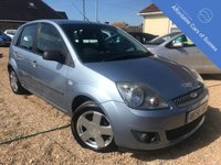 USED 2006 56 FORD FIESTA 1.4 ZETEC CLIMATE 5 DOOR PETROL 5 Door Petrol Fiesta in metallic sky blue