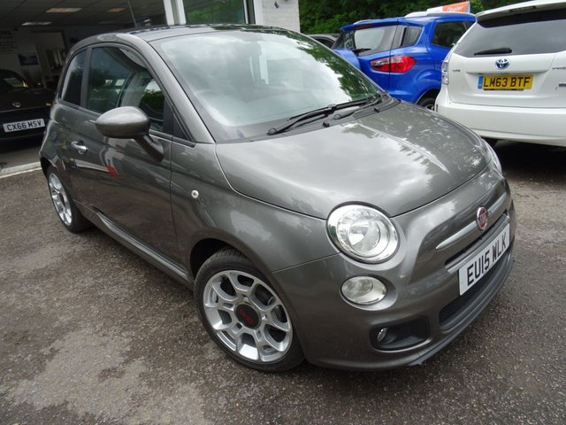 2015 15 Fiat 500 1.2 S (SPORT) 3d 69 BHP