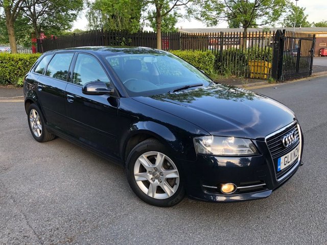 2011 11 Audi A3 2.0 SPORTBACK TDI SE S/S 5d AUTO 168 BHP