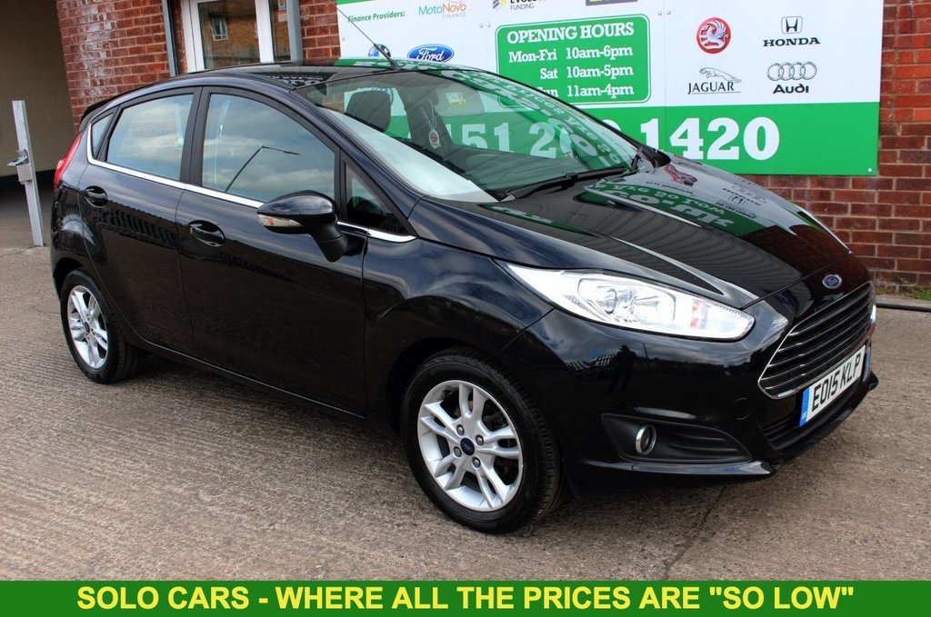 2015 15 FORD FIESTA 1.0 ZETEC 5d AUTO 99 BHP