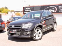 USED 2013 13 VOLKSWAGEN TIGUAN 2.0 R LINE TDI BLUEMOTION TECH 4MOTION DSG 5d AUTO 140 BHP AUTOMATIC 4 WHEEL DRIVE MODEL!!