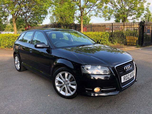 2012 12 Audi A3 2.0 SPORTBACK TDI QUATTRO SPORT S/S 5d 168 BHP