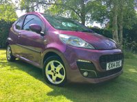 USED 2014 14 PEUGEOT 107 ALLURE 1.0 ALLURE 3d 68 BHP ''ZERO ROAD TAX''AIRCON/BLUETOOTH/ALLOYS/ONLY 25,000MILES ''NOW IN AS A PART EXCHANGE' AWAITING PREP AND PICTURES''LAST SERVICED @22,934 MILES