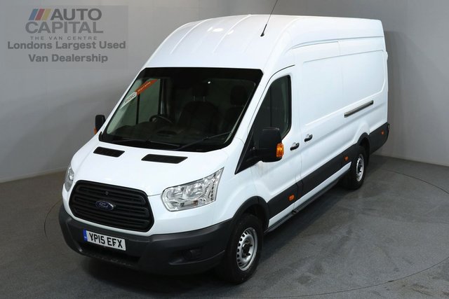 2015 15 FORD TRANSIT 2.2 350 124 BHP L4 H3 EXTRA LWB HIGH ROOF JUMBO