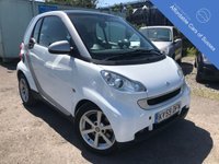 USED 2009 59 SMART FORTWO 1.0 PULSE MHD 2d AUTO 71 BHP Bright White Smart Pulse with Panoramic Roof