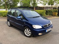USED 2005 05 VAUXHALL ZAFIRA 2.0 ELEGANCE DTI 16V 5d 100 BHP VERY WELL MAINTAINED