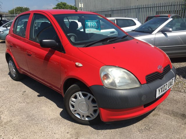 2002 02 Toyota Yaris 1.0 GS VVT-I 5d 64 BHP