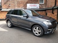 USED 2012 12 MERCEDES-BENZ M CLASS 3.0 ML350 BLUETEC SPORT 5d AUTO 258 BHP 