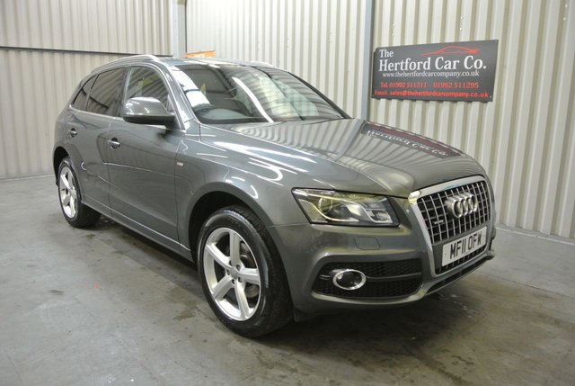 2011 11 Audi Q5 2.0 TDI QUATTRO S LINE 5d AUTO 170 BHP