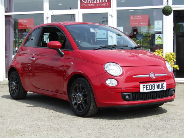 2008 08 Fiat 500 1.2 SPORT MULTIJET 3d 75 BHP
