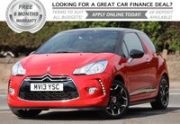 USED 2013 13 CITROEN DS3 1.6 DSTYLE PLUS 3d 120 BHP +++ FREE 6 months Autoguard Warranty included in screen price +++