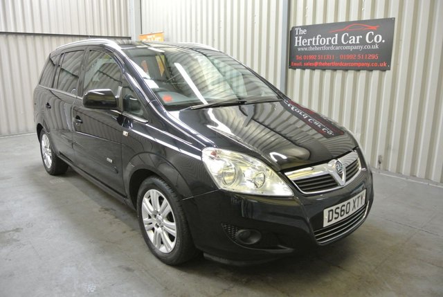 2011 60 Vauxhall Zafira 1.8 DESIGN 5d 138 BHP