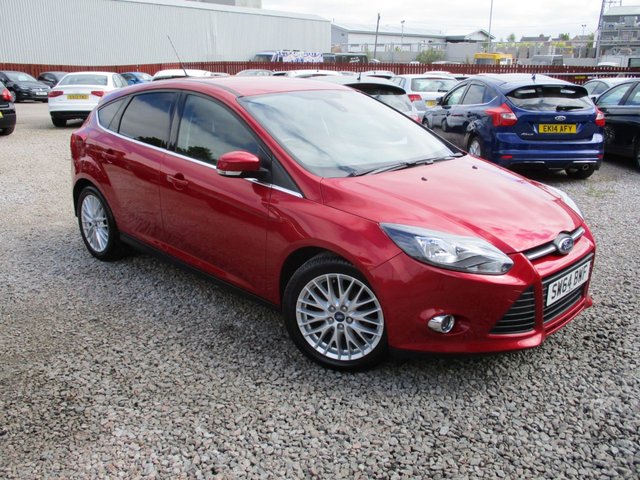 2014 64 FORD FOCUS 1.6 ZETEC NAVIGATOR TDCI 5d 113 BHP