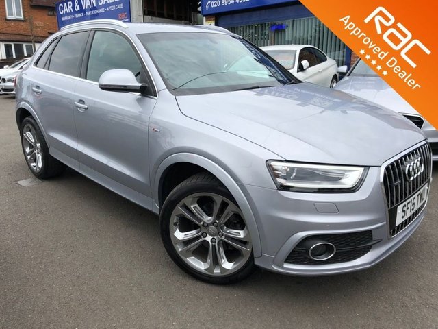 2015 15 Audi Q3 2.0 TDI QUATTRO S LINE PLUS 5d AUTO 140 BHP