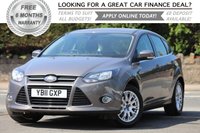 USED 2011 11 FORD FOCUS 1.6 TITANIUM 5d 124 BHP +++ FREE 6 months Autoguard Warranty included in screen price +++
