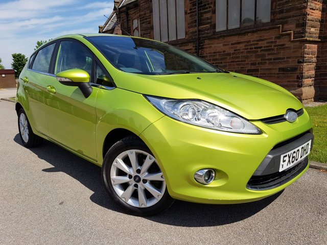 2011 60 Ford Fiesta 1.2 ZETEC 5d 81 BHP