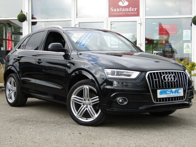 2013 63 Audi Q3 2.0 TFSI QUATTRO S LINE 5d AUTO 208 BHP