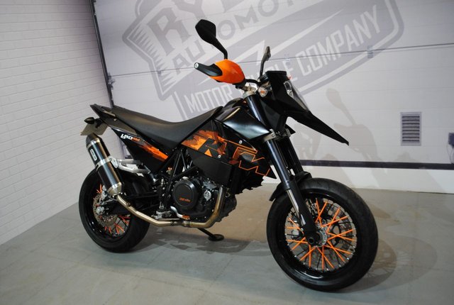 2009 09 KTM 690 Lc4 Supermoto 654cc