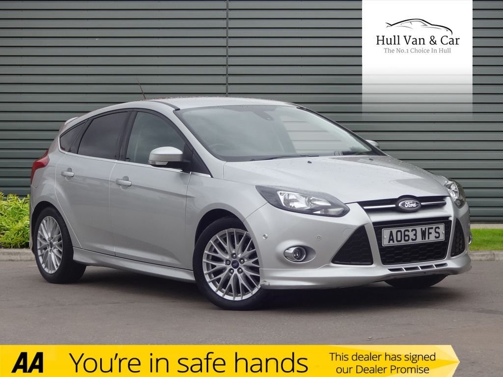 USED 2013 63 FORD FOCUS 1.6 ZETEC S TDCI 5d 113 BHP AIR CON, BLUETOOTH ...