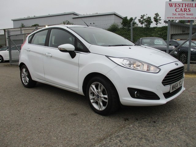 2014 64 FORD FIESTA 1.2 ZETEC 5d 81 BHP