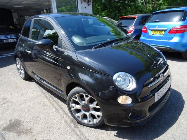 2015 15 Fiat 500 0.9 TWINAIR S (SPORT) 3d 85 BHP